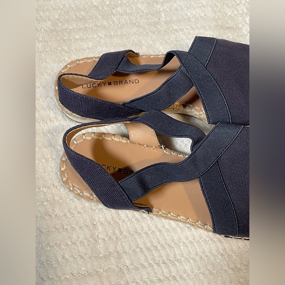 Lucky Brand navy blue flats - Picture 4 of 5